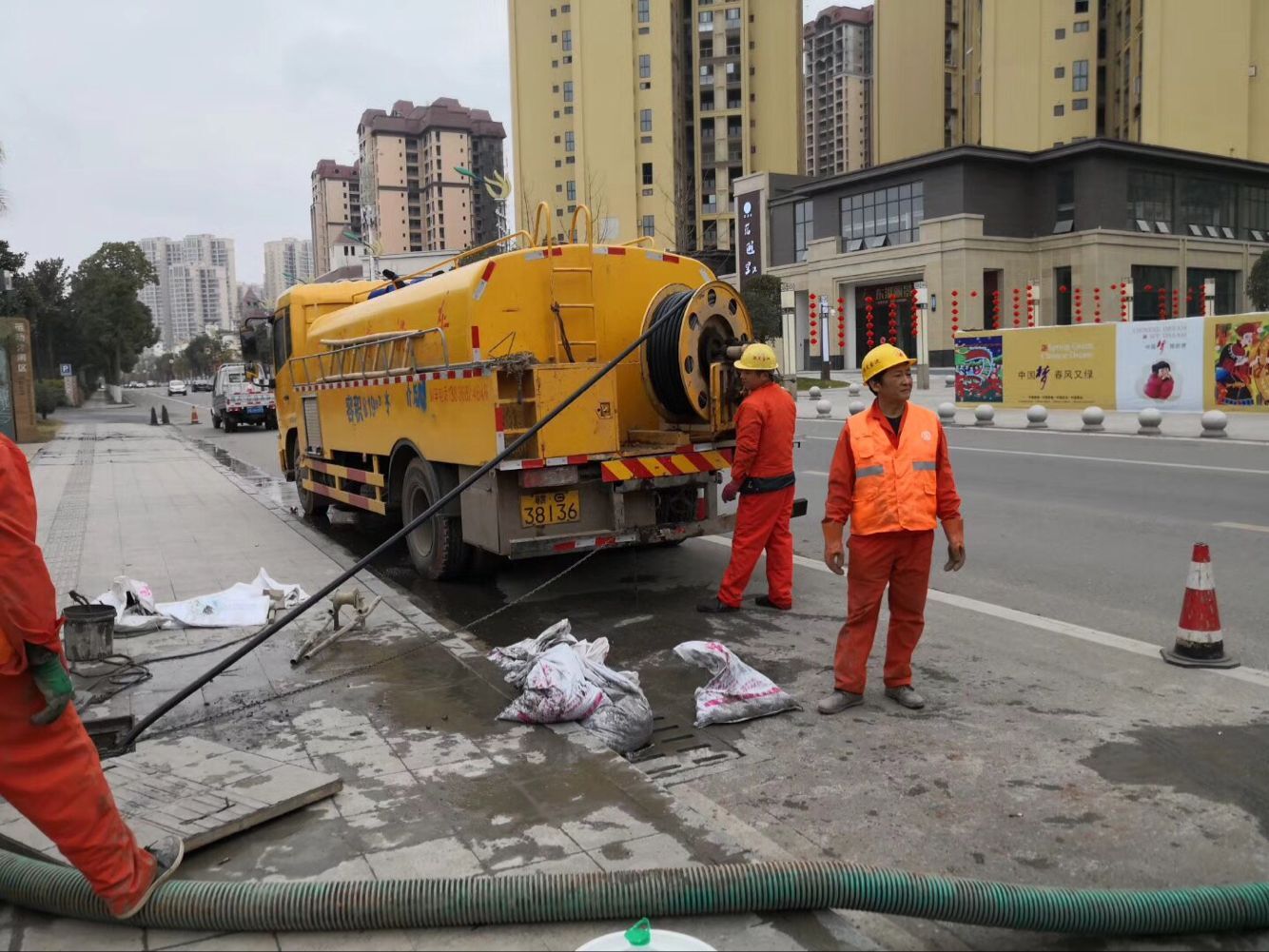 云阳排污管道清淤-管道清洗